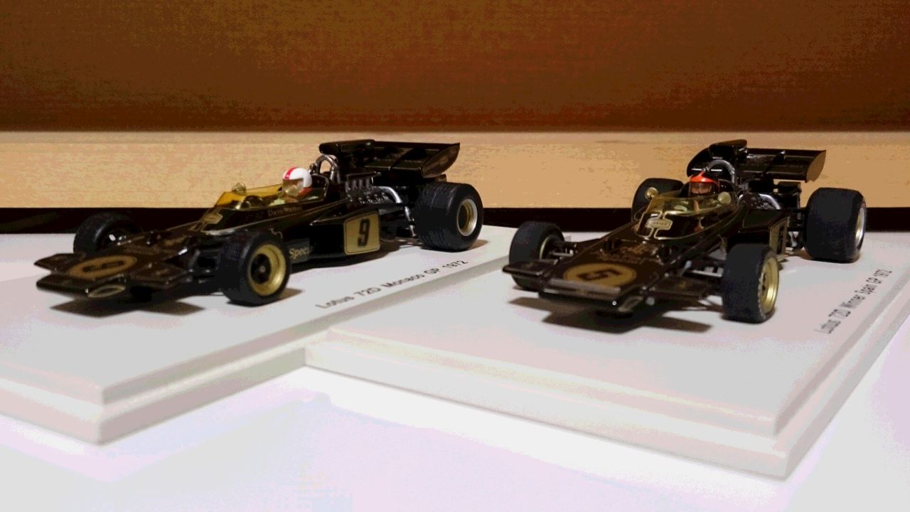 スパーク1/43ロータス72D スペインGP1972 E.フィッティパルディ