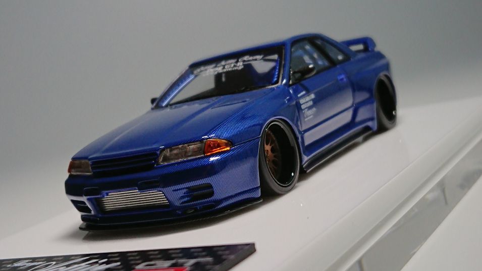 美しきブルーカーボン！EIDOLON COLLECTION 1/43 Garage Active Carbon