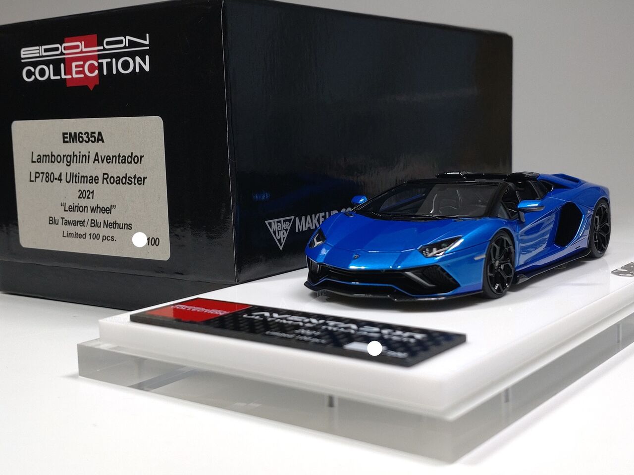 ブルー&ブルー.EIDOLON COLLECTION 1/43 Lamborghini