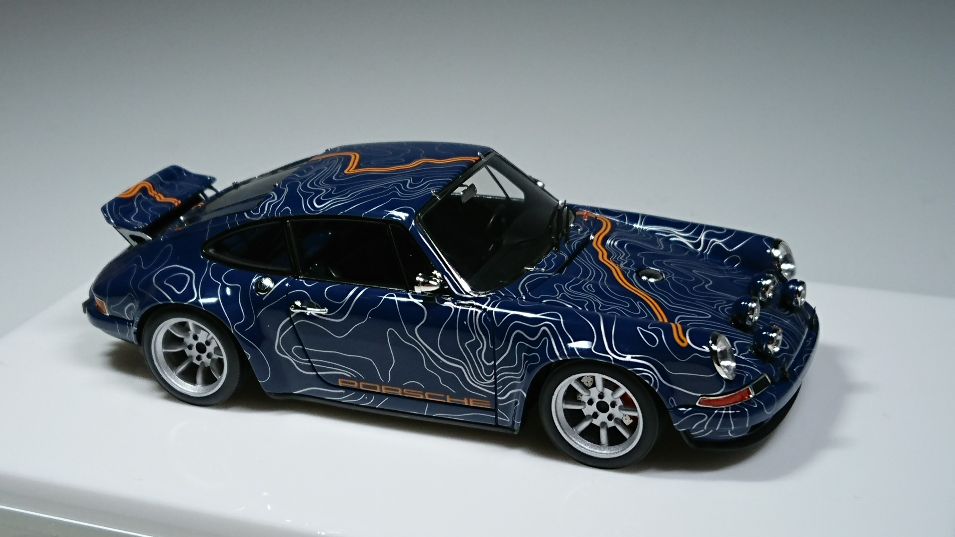新品 1/43 アイドロン ポルシェ シンガー 911（964） マルホランド