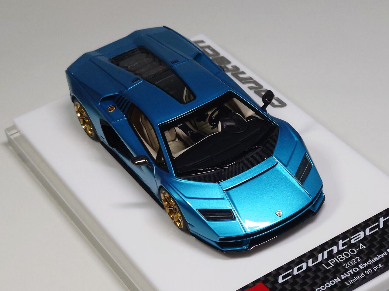 1/43 MRコレクション ラクーン特注 ランボルギーニ イオタ 1970