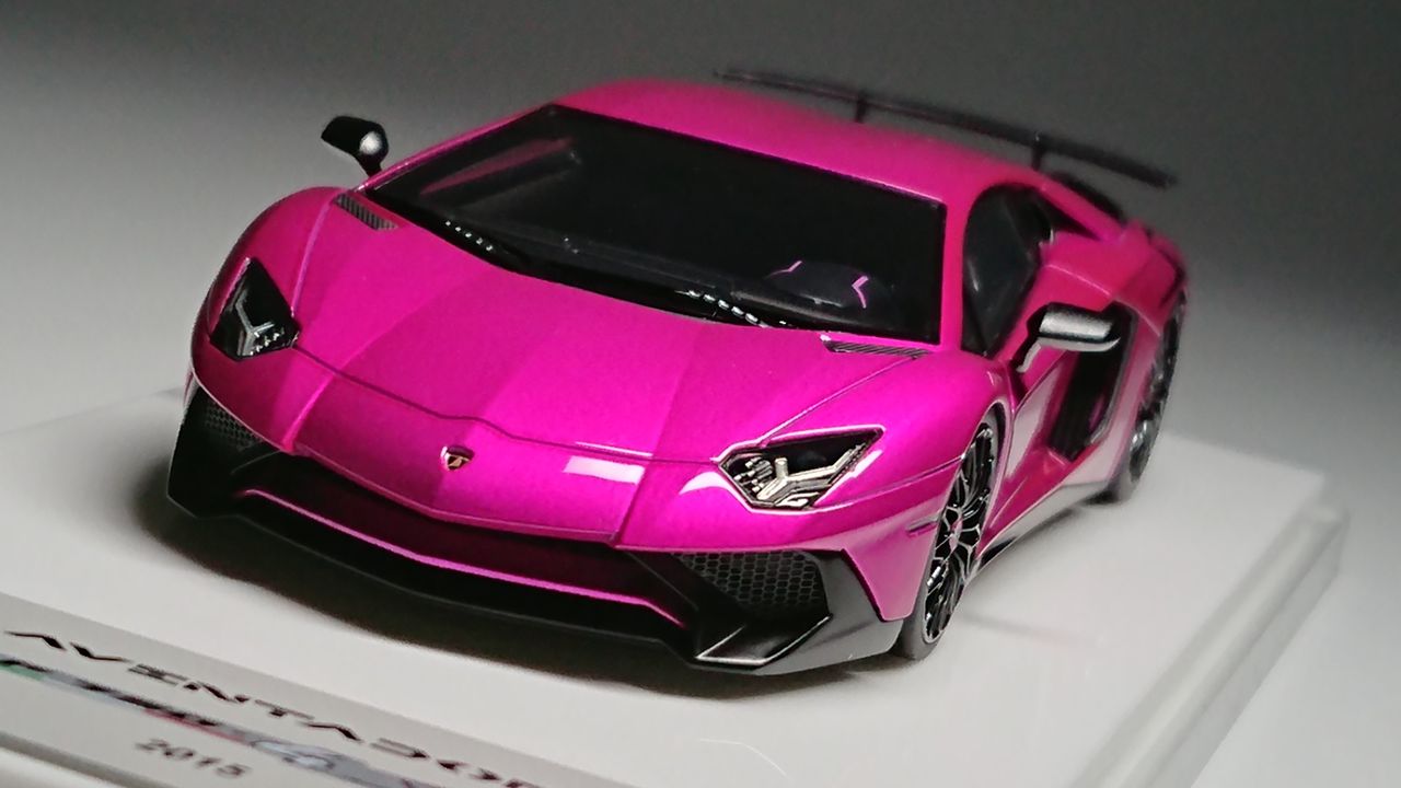 リバティーウォーク.ランボルギーニアヴェンタドール.ゼロファイター（ピンク） Lamborghini Aventador SV LB PERFORMANCE SKY FORGED S213