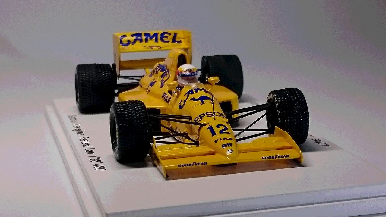 ロム特注スパーク1/43ロータス101 S.中嶋 オーストラリアGP1989