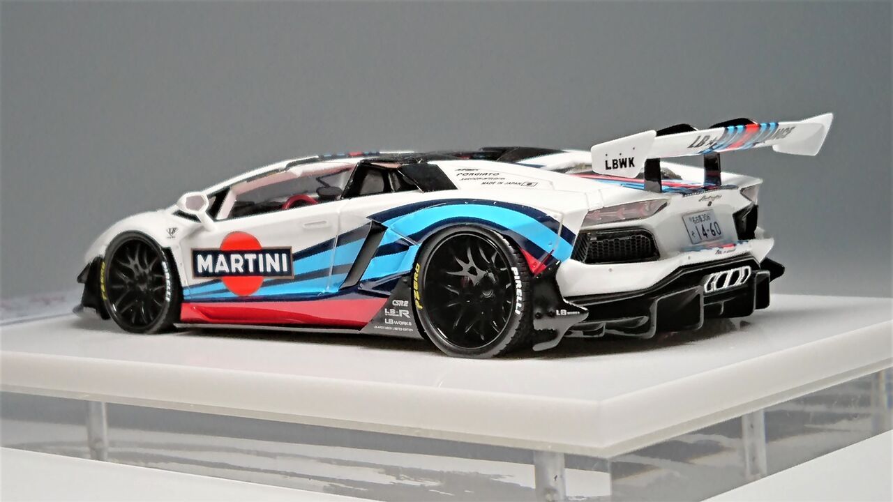 拍手もん.Fuelme 1/43 Lamborghini LB-R WORKS Limited 50