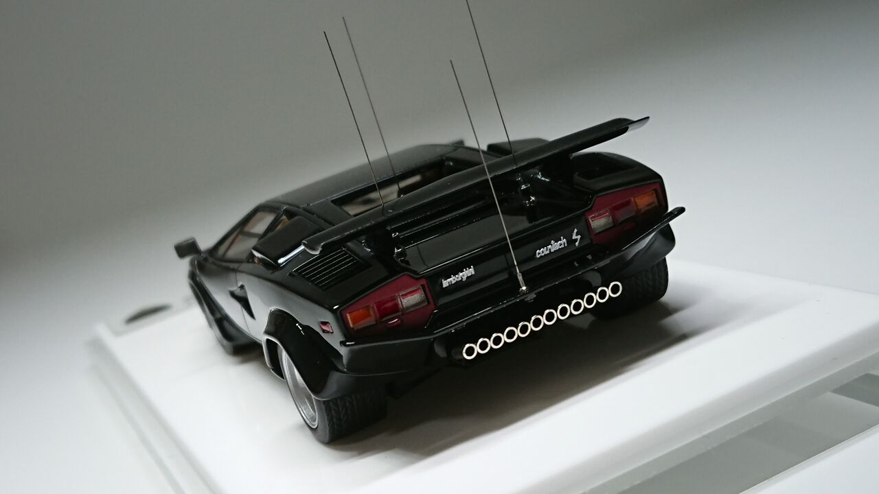 ジール1/43 カウンタックLP400Sキャノンボール仕様【超希少 極美品】 ジール1/43 カウンタックLP400Sキャノンボール仕様【超希少 極美品