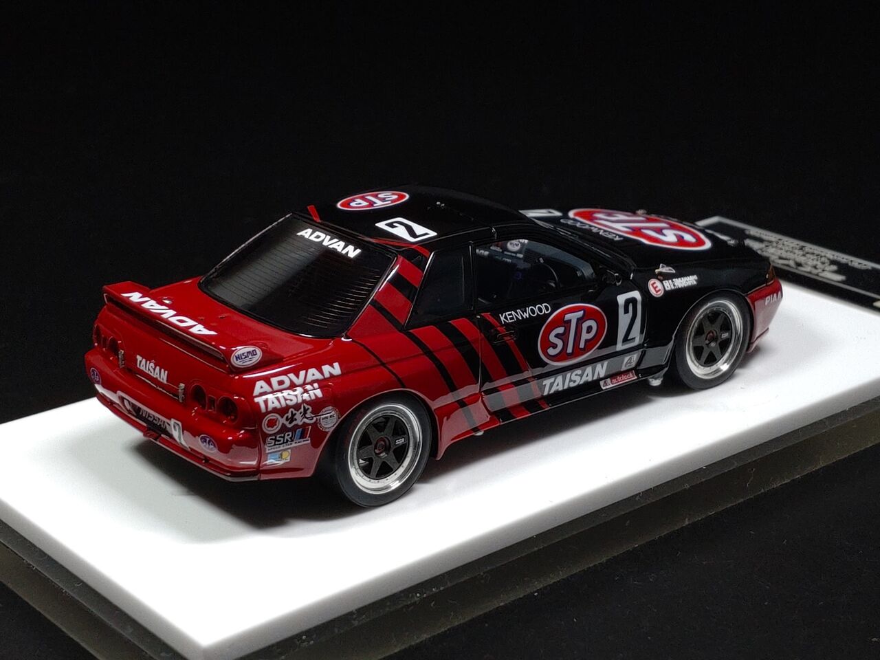 京商1/43 スカイラインGT-R Gr.A 1993タイサンGT-R No2 思ってた以上に.Vision 1/43 STP TAISAN GT-R JTC Autopolis