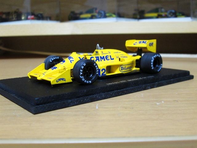 MINICHAMPS 1/43 ロータス ホンダ 99T A.セナ モナコGP 1987