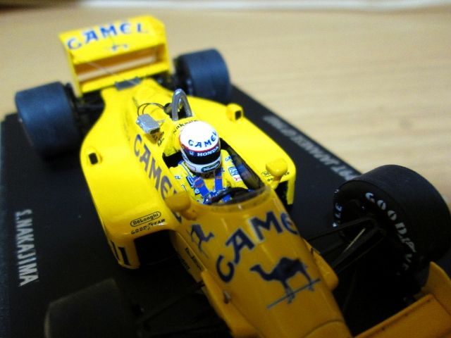レーブコレクション1/43ロータス99T S.中嶋 日本GP1987 : ミニカー道中記