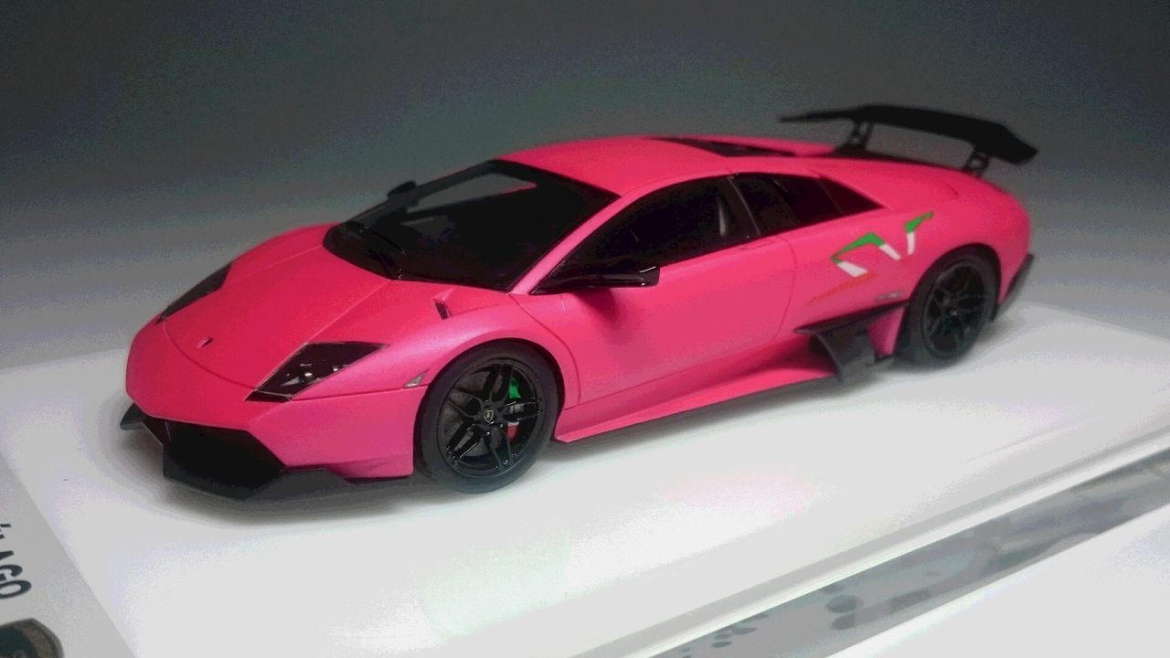 ラクーン特注 アイドロン1/43ランボルギーニムルシエラゴLP670-4SV