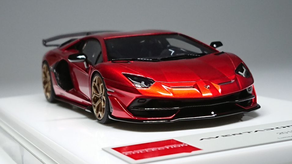 結果良し.EIDOLON COLLECTION 1/43 Lamborghini Aventador SVJ 2018