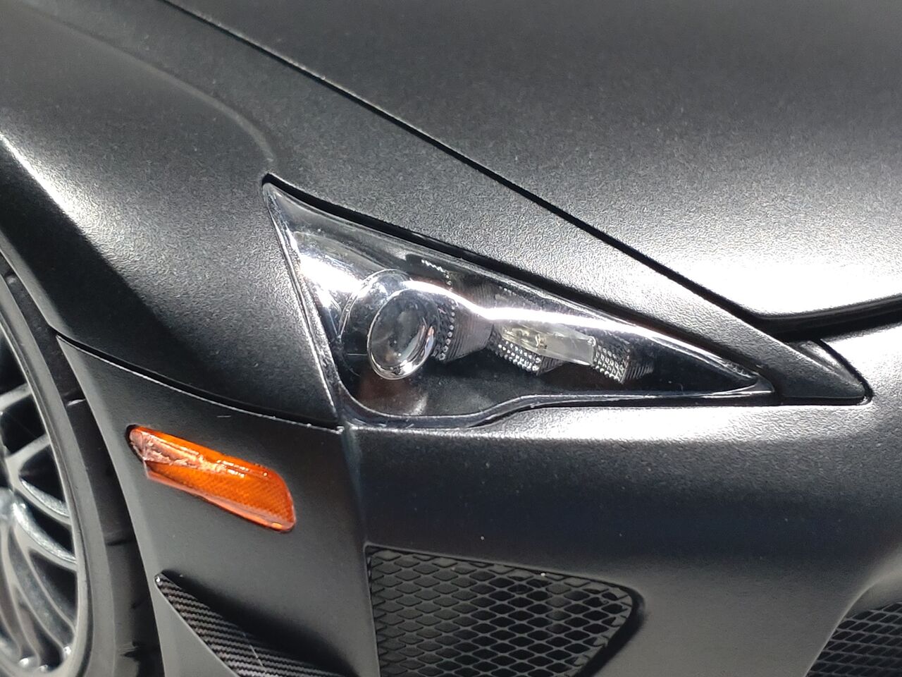 EIDOLON 1/18 Lexus LFA Nurburgring Packge 2012 Matte Black Limited