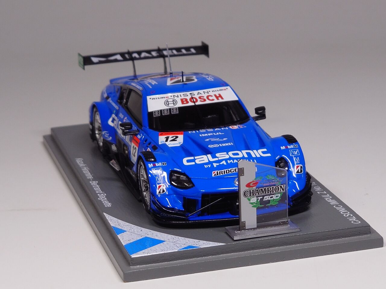 ご無沙汰です..Spark 1/43 CALSONIC IMPUL Z No.12 TEAM