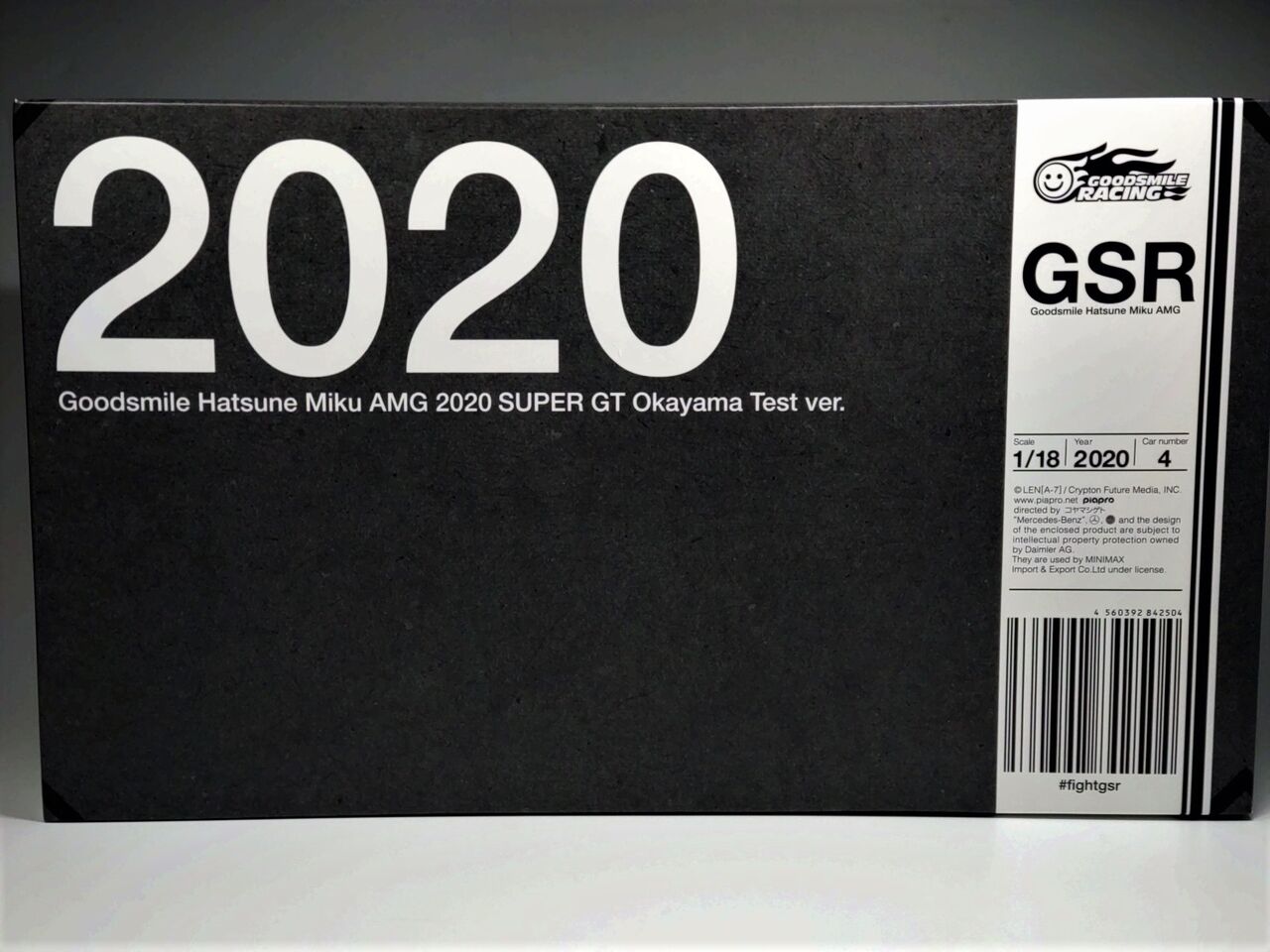 予定外の納車.GSR特注 SPARK 1/18 Goodsmile Hatsune Miku AMG 2020