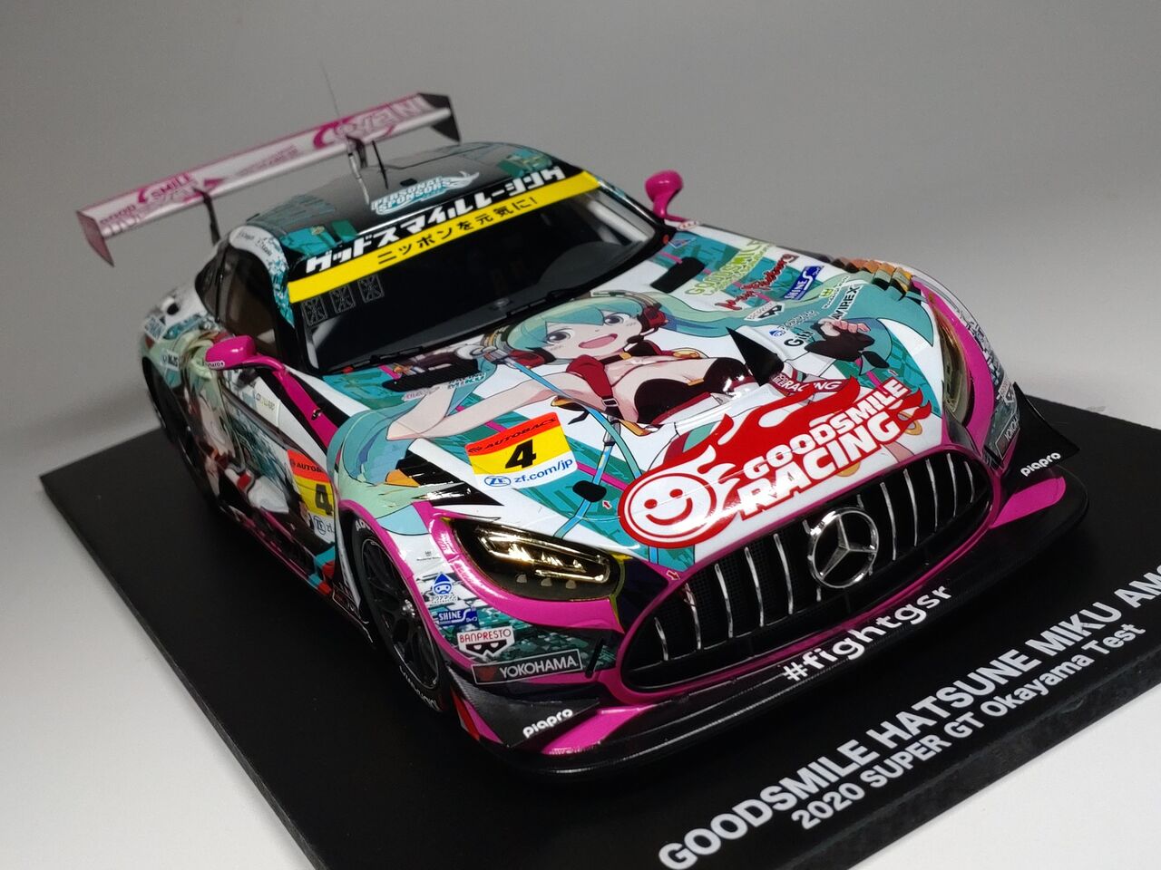 予定外の納車.GSR特注 SPARK 1/18 Goodsmile Hatsune Miku AMG 2020