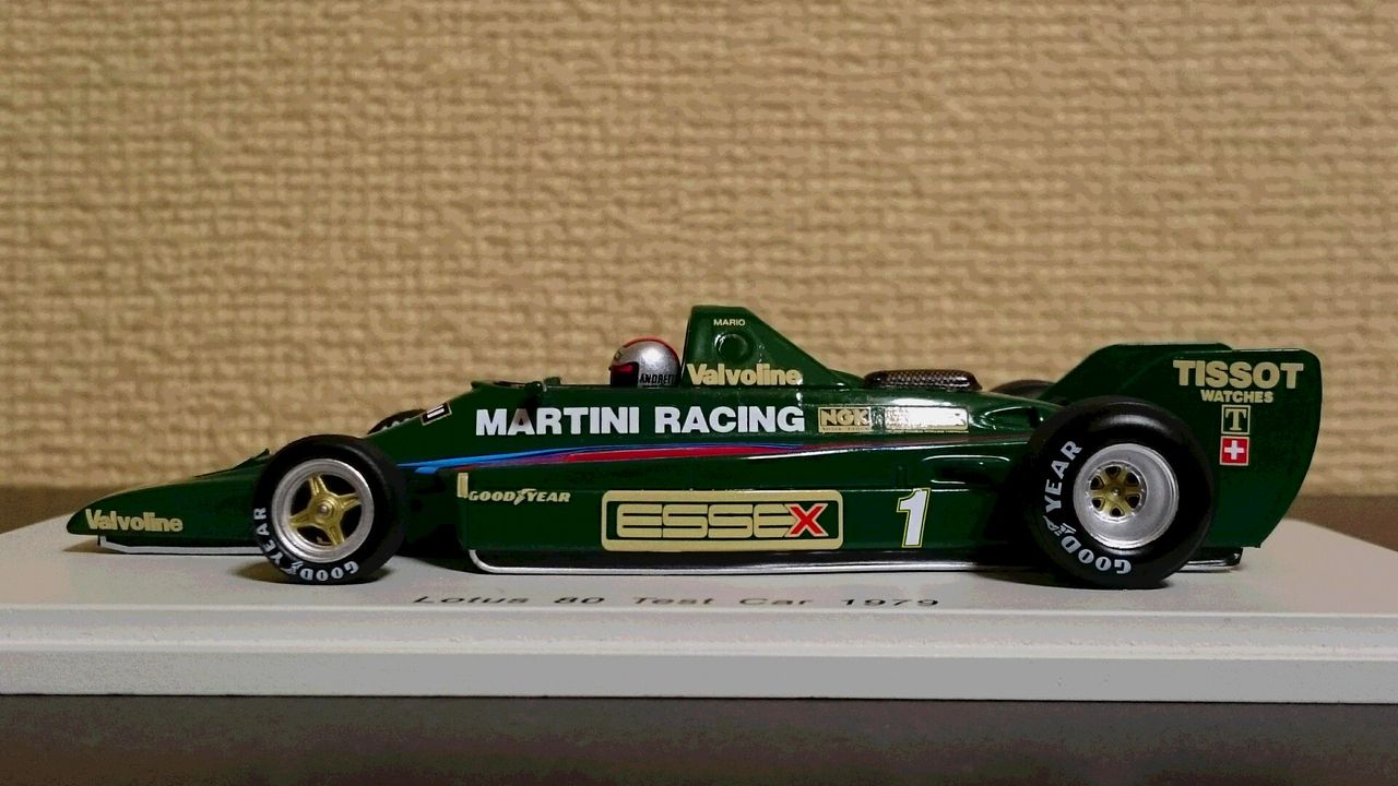 ロータスの珍車！スパーク1/43ロータス80テストカー : ミニカー