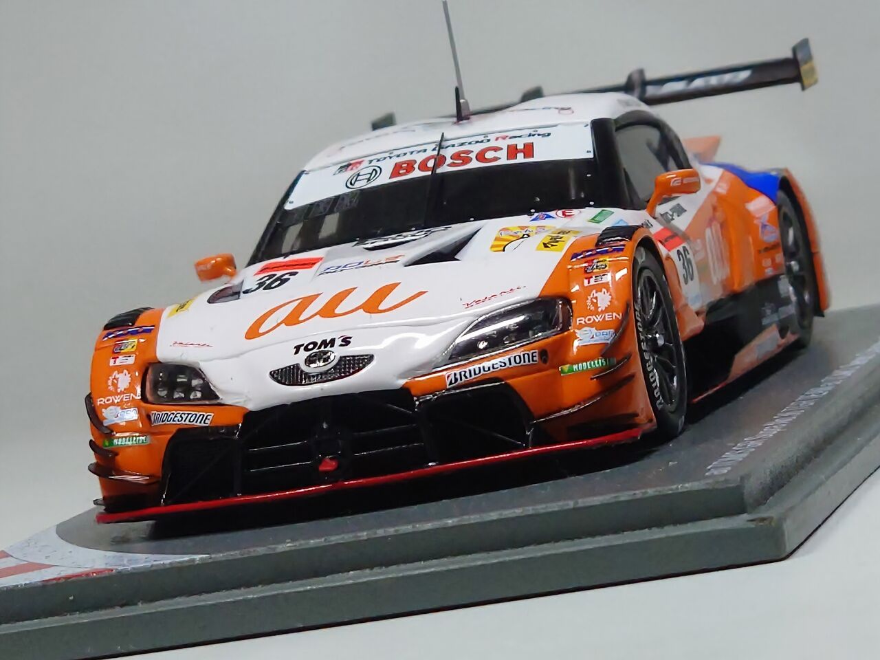 忘れた頃に..Spark 1/43 au TOM'S GR Supra No.36 TGR TEAM
