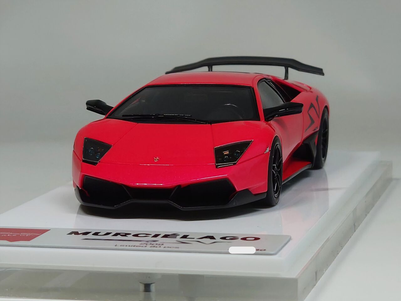 レッドやけどピンク.EIDOLON 1/43 Lamborghini Murcielago LP670-4