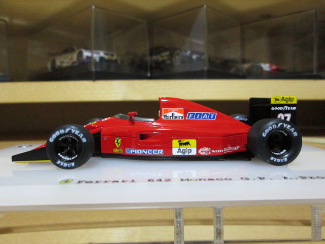 タメオ1/43フェラーリ642 A.プロスト モナコGP1991(NC Models