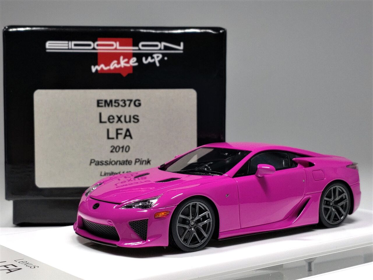 THE PINK....EIDOLON 1/43 Lexus LFA 2010 Passionate Pink Limited 40