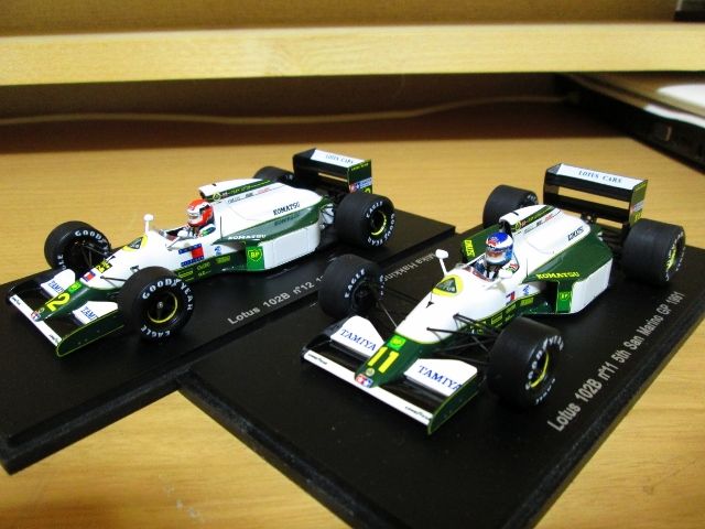 スパーク1/43ロータス102B : ミニカー道中記 スパーク1/43ロータス102B : ミニカー道中記