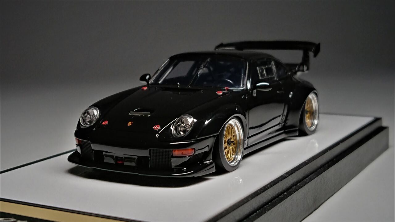 カッコいいです！Vision 1/43 Porsche 911(993) GT2 EVO 1996 Black