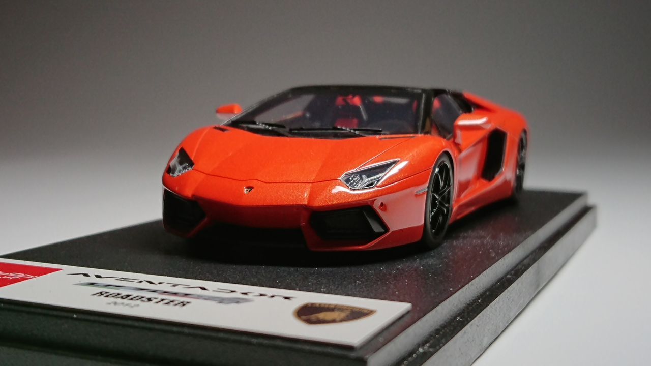 初納車！EIDOLON 1/43 Lamborghini Aventador LP700-4 ROADSTER 2012