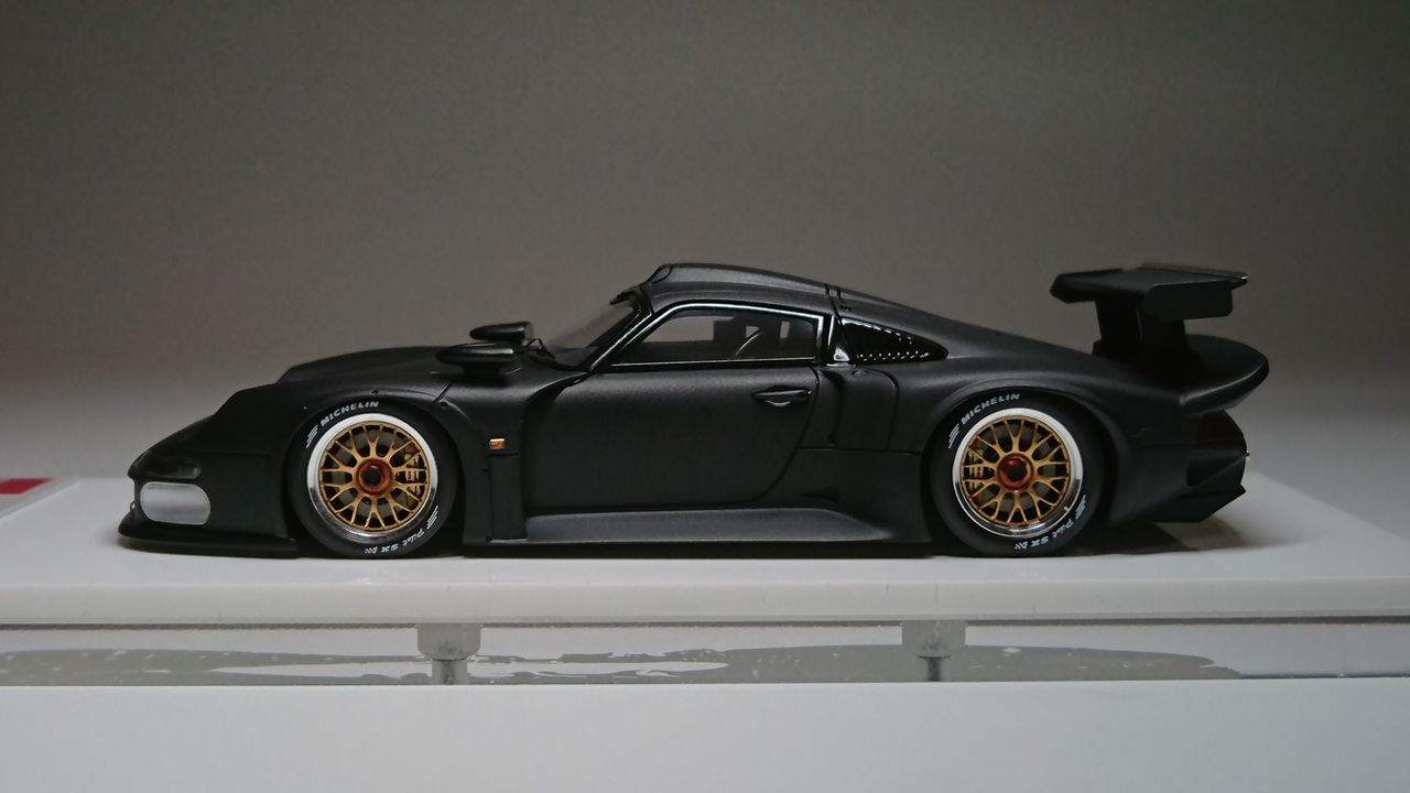 スパーク 1/43 ポルシェ 911 GT1 ポルシェ AG 1996 テストカー