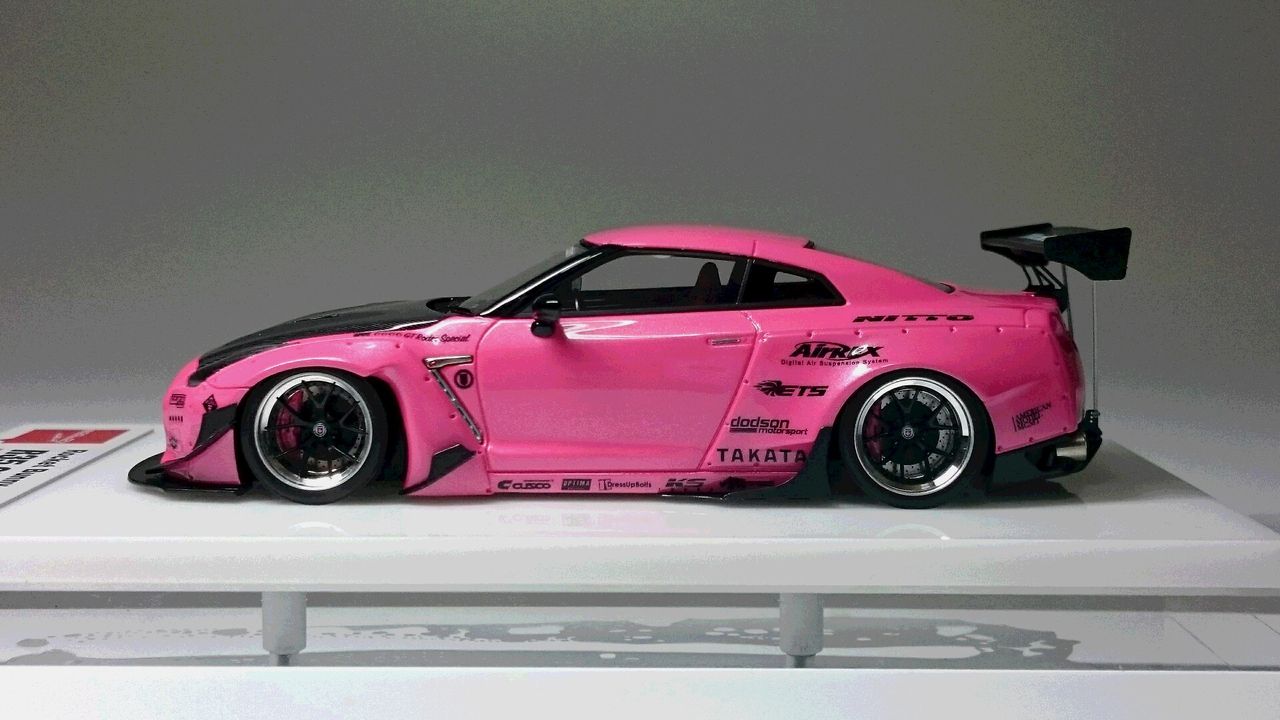 MyStar/EIDOLON1/43Rocket Bunny R35 GT-R Corona Rossa/Carbon
