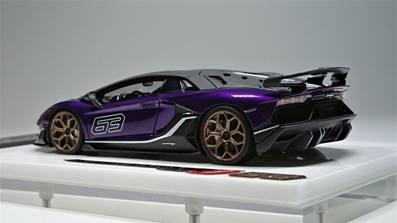 EIDOLON COLLECTION 1/43 Lamborghini Aventador SVJ 63 2018