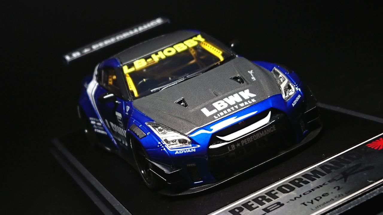 LB-HOBBY SHOP OPEN 記念モデル！Liberty Walk特注 Eidolon 1/43