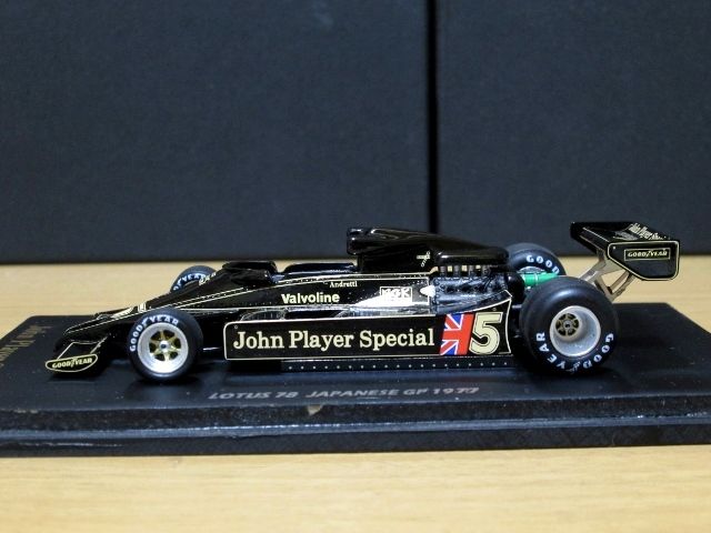 レーブ1/43ロータス78 M.アンドレッティ 日本GP1977