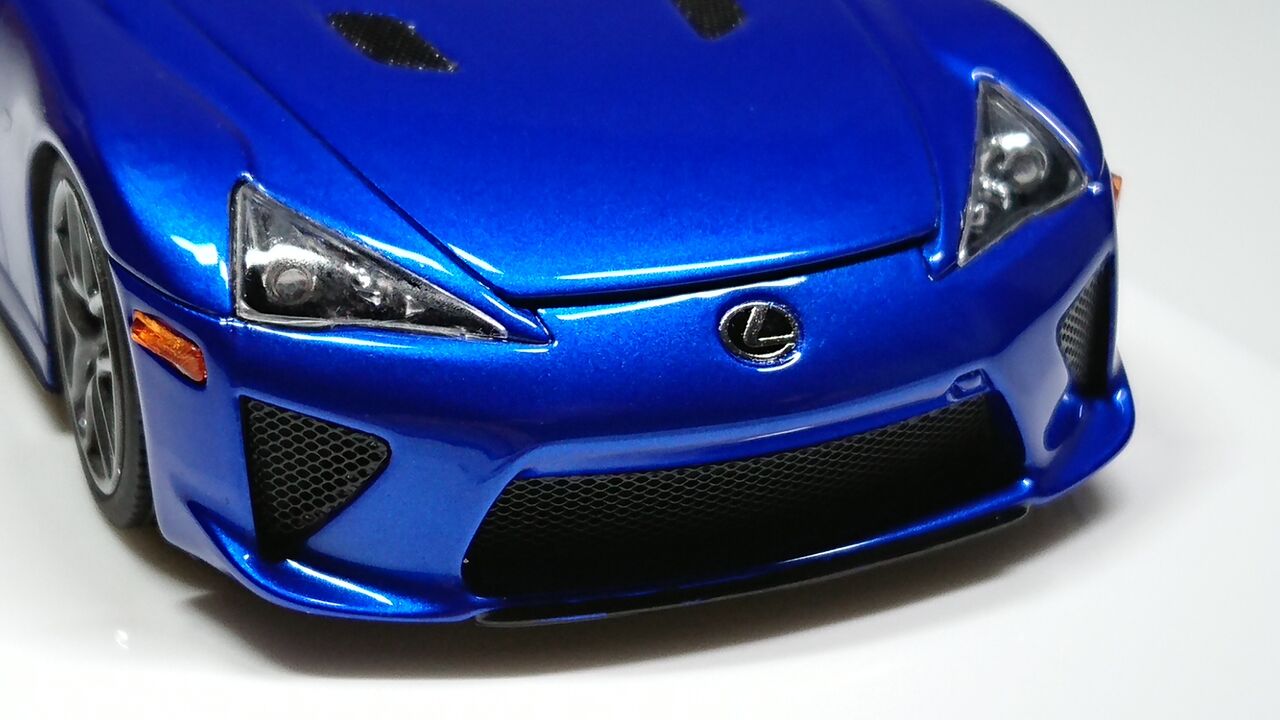 初納車モデル！ EIDOLON 1/43 Lexus LFA 2010 Pearl Blue