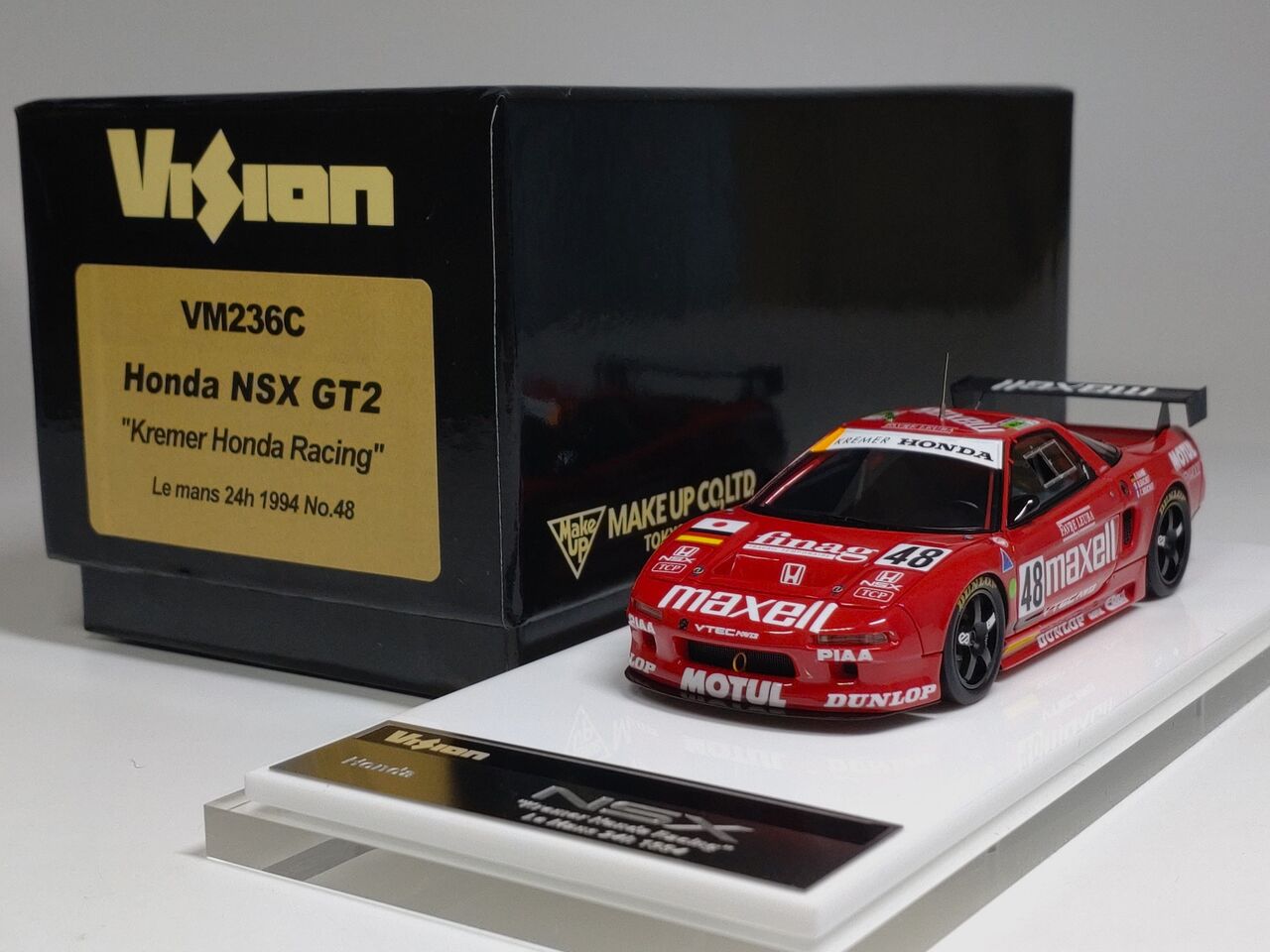 揃いました..Vision 1/43 Honda NSX GT2 揃いました..Vision 1/43 Honda NSX GT2