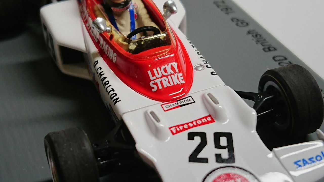 スパーク1/43ロータス72D ブリティッシュGP1972 D.チャールトン