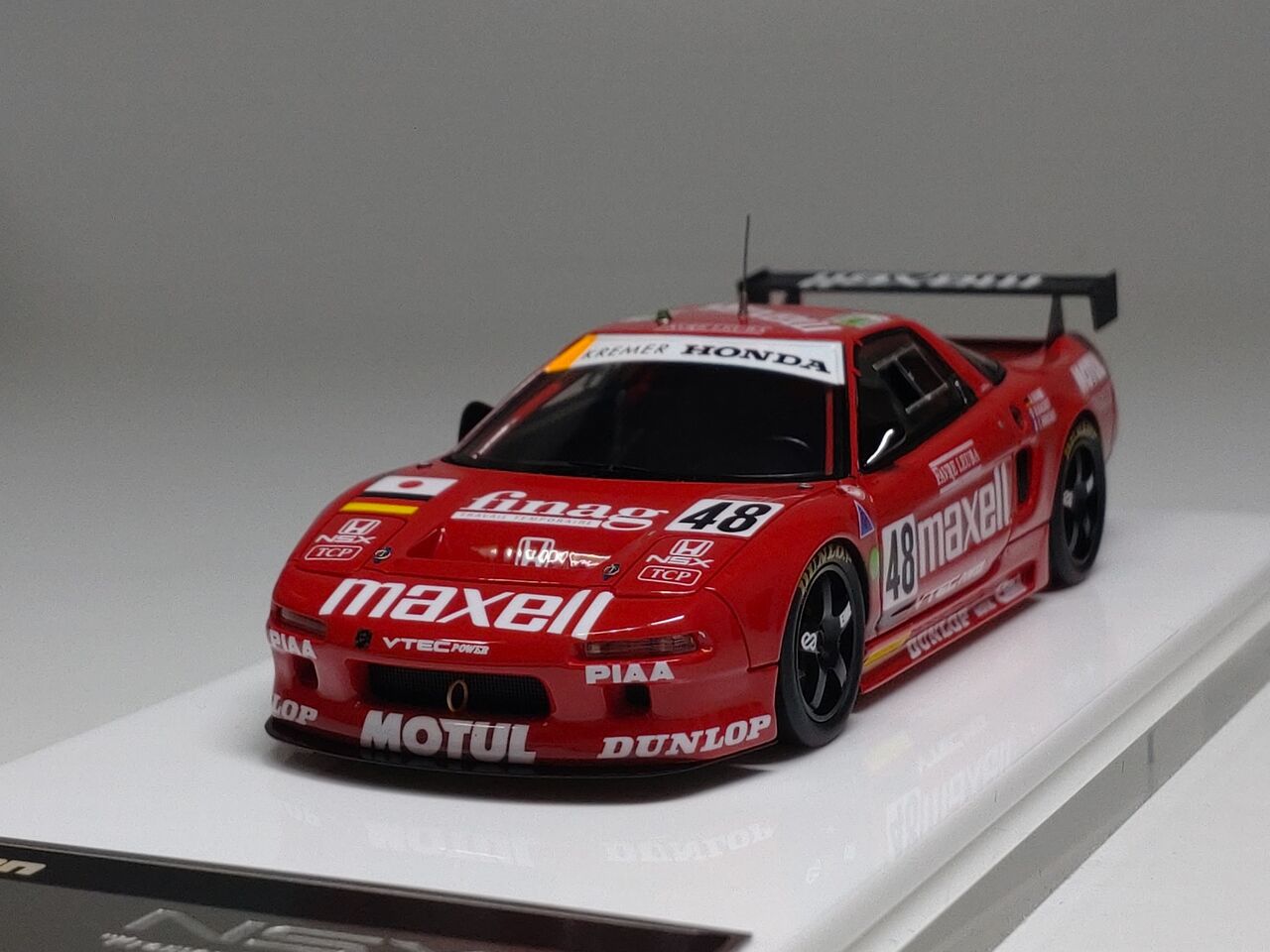 揃いました..Vision 1/43 Honda NSX GT2 