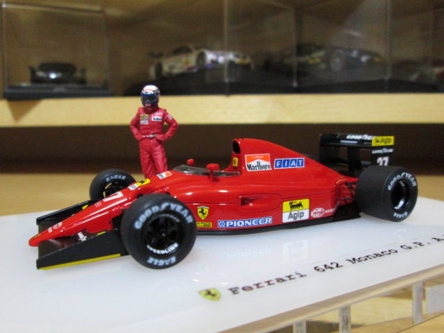 タメオ1/43フェラーリ642 A.プロスト モナコGP1991(NC Models製作