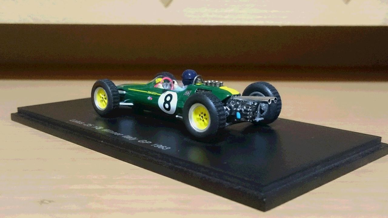 スパーク1/43ロータス25 イタリアGP1963 J.クラーク ワールド