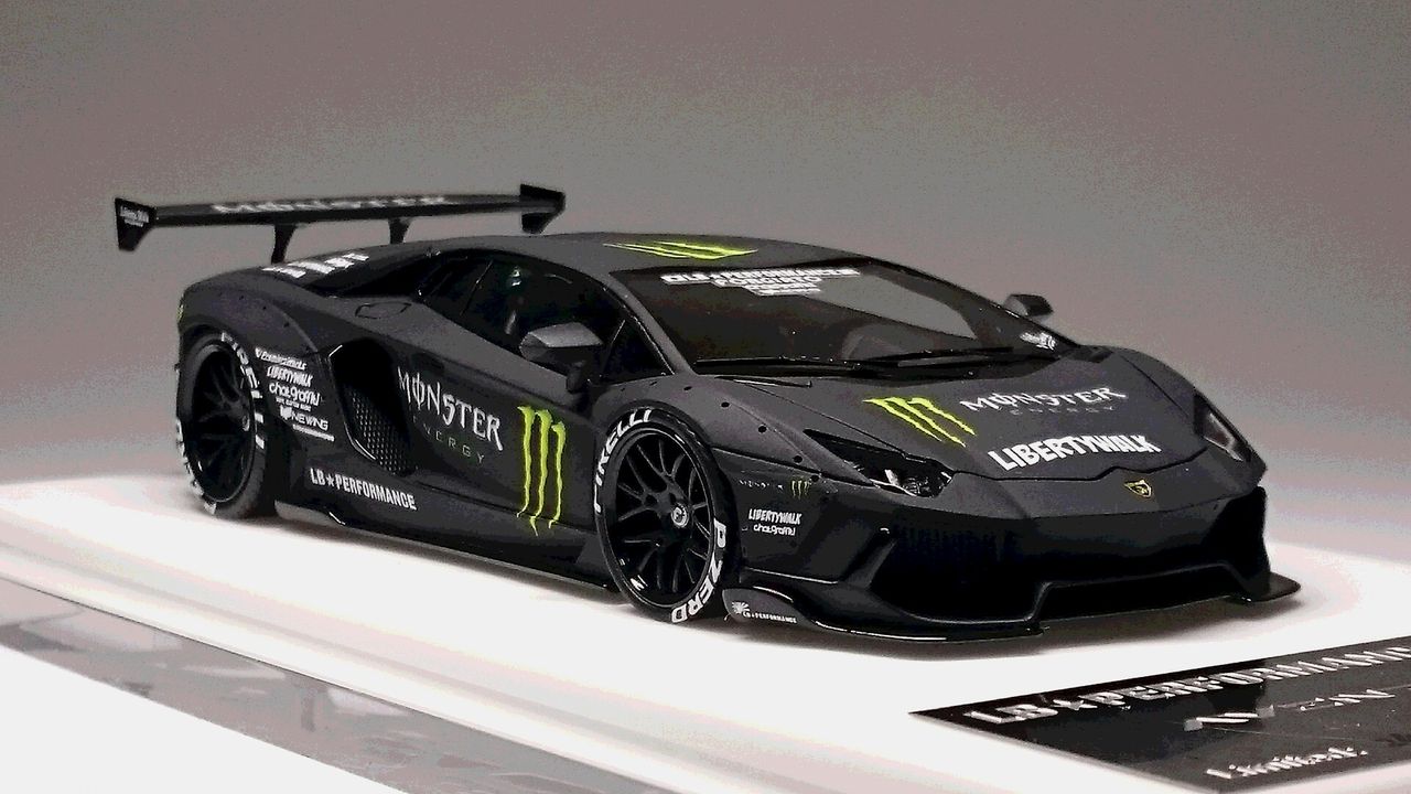 M S1 43lb Performance Aventador Monster Energy ミニカー道中記