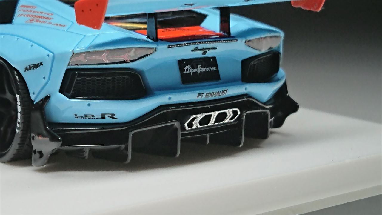 ナイスアイデア！Fuelme 1/43 Lamborghini Aventador LB-R Works