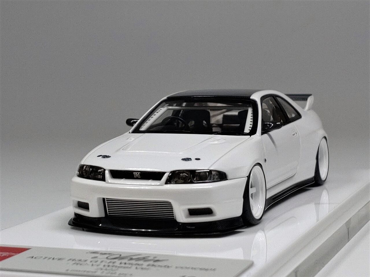 カッコ良し👍EIDOLON 1/43 Garage Active ACTIVE R33 GT-R Wide