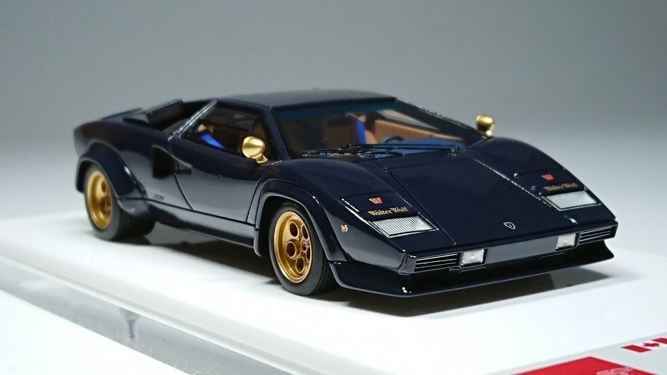初のウォルターウルフEIDOLON 1/43 Lamborghini Countach LP400S