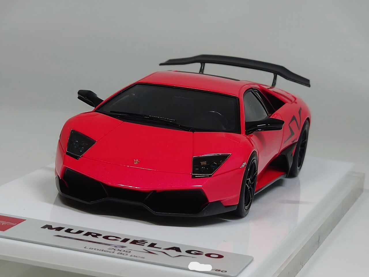 レッドやけどピンク.EIDOLON 1/43 Lamborghini Murcielago LP670-4