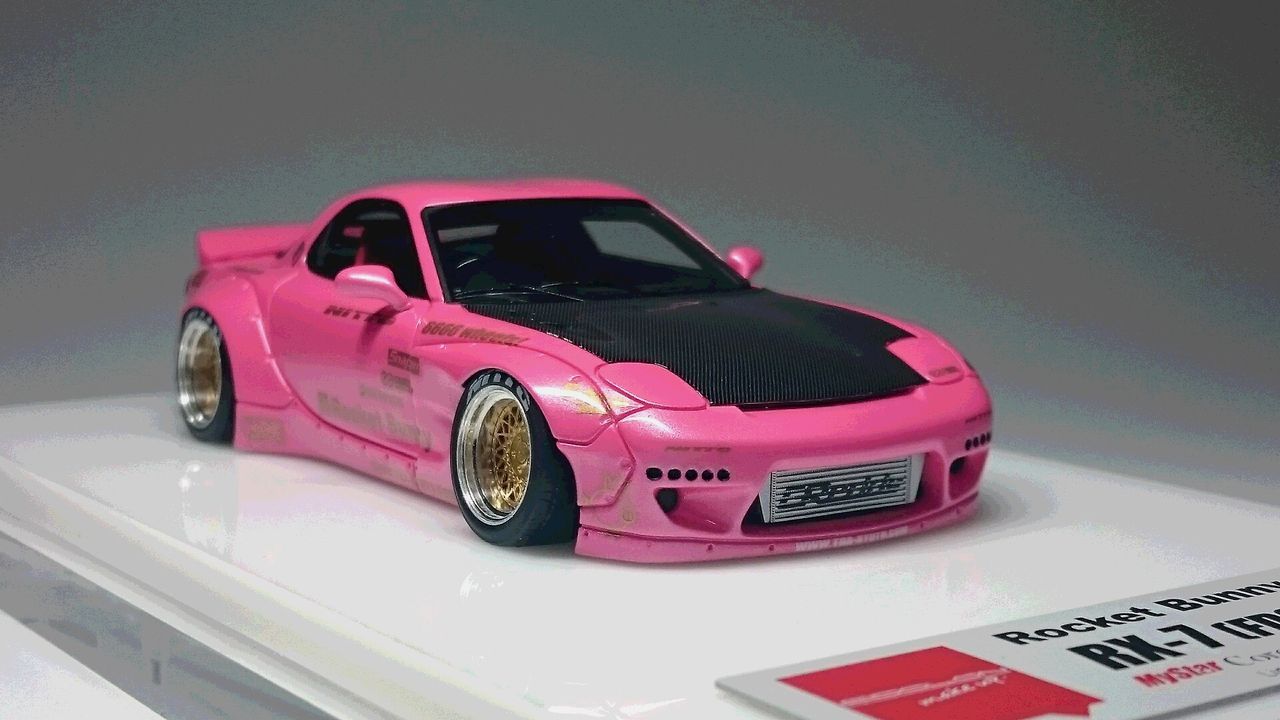 MyStar/EIDOLON1/43Rocket Bunny RX-7(FD3S)Corona Rossa/Carbon