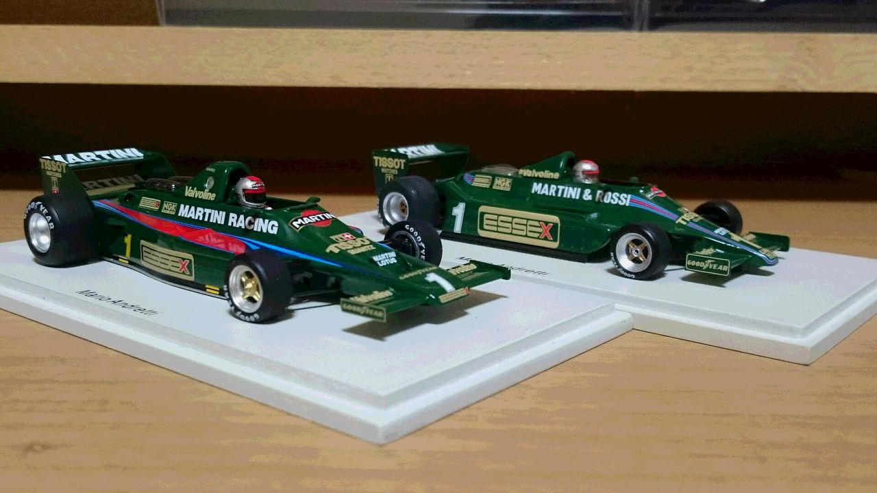 ミニカー道中記迷車！スパーク1/43ロータス８０　スペインGP1979 M.アンドレッディコメントトラックバック