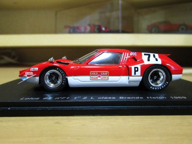 スパーク1/43ロータス62 ブランズハッチ1969 : ミニカー道中記 スパーク1/43ロータス62 ブランズハッチ1969 : ミニカー道中記
