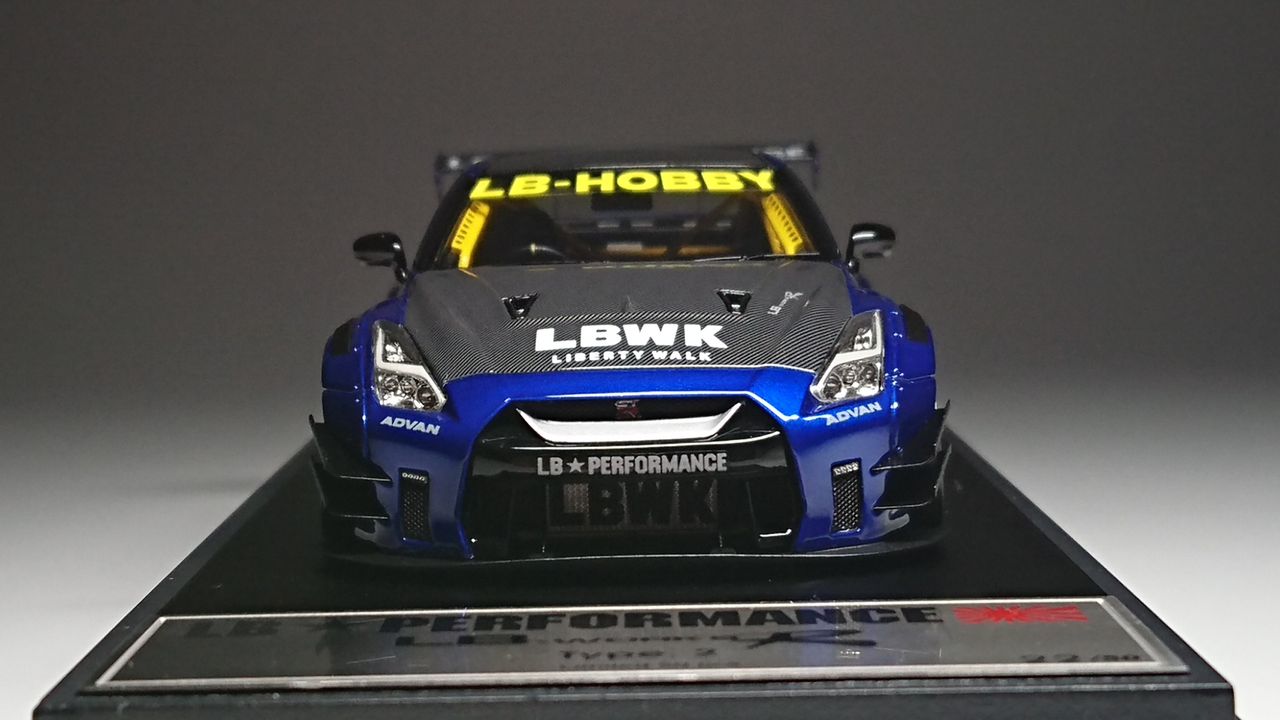 ミニカー メイクアップ EIDOLON LB-WORKS R type.2 宅配】和歌山県紀の川市のミニカー買取実績｜EIDOLON(アイドロン