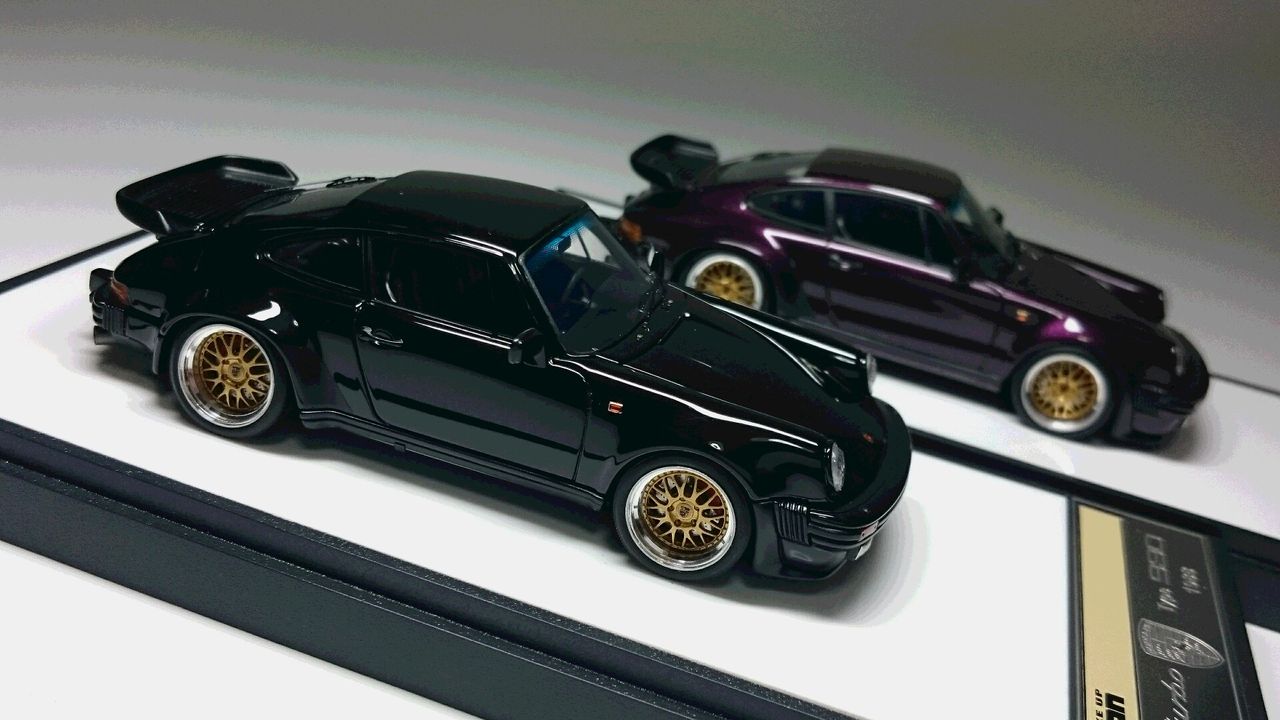 Vision1/43ポルシェ930ターボ1988Black : ミニカー道中記