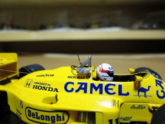 レーブコレクション1/43ロータス99T S.中嶋 日本GP1987 : ミニカー道中記