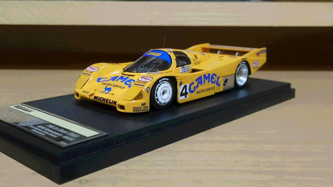 耐熱 二層 足あとぐらす (M) 1/43 タバコ加工 ルマン spark 1988