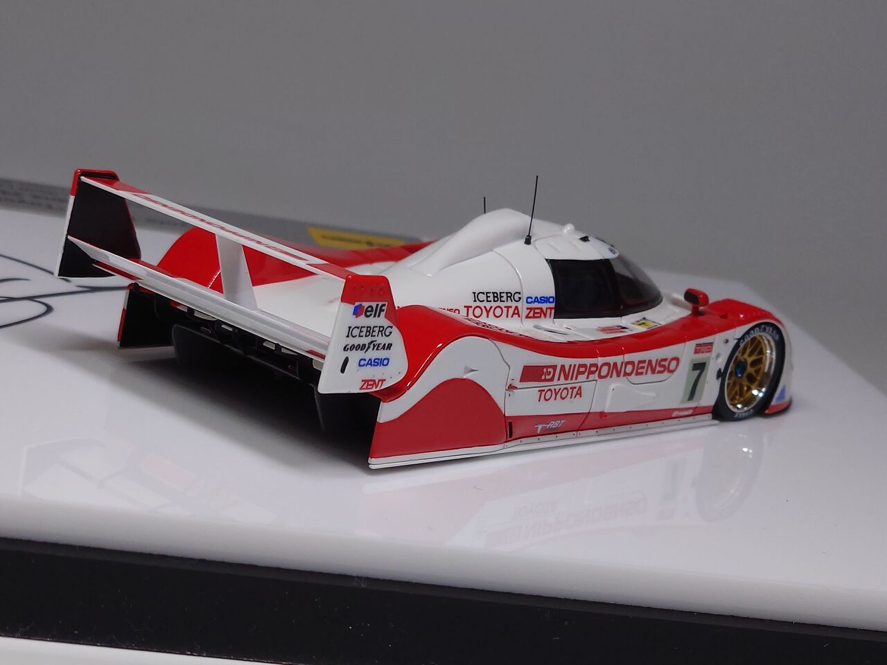 VISION 1/43 トヨタ TS010 トムス 日本デンソー 1992 ルマン24H